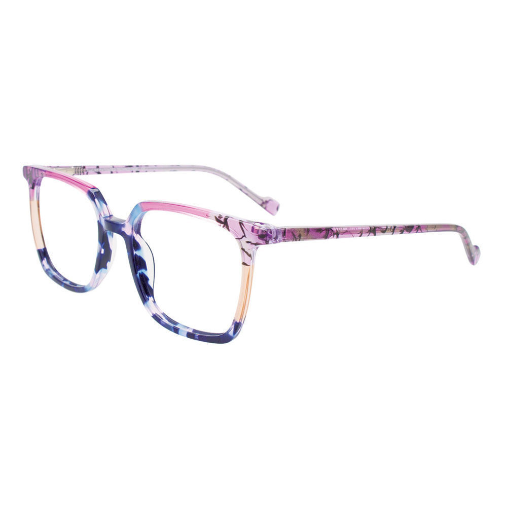 TAKUMI TK1257 Eyeglasses 050 Blue Purp Marb   Purp   Bg Tr 51mm